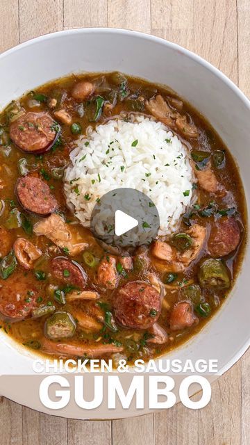 Gumbo Collard Greens, Gumbo Recipe Video, Gumbo Recipe Authentic, Chicken Gumbo Recipe, Gumbo Recipe Easy, Chicken Sausage Gumbo, Gumbo File, Southern Chicken, Chicken Gumbo