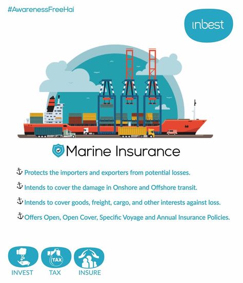 Importance of, Marine Insurance.  #AwarenessFreeHai #Insurance Marine Insurance, Insurance Policy, Creative Ads, Insurance, Finance, Quick Saves