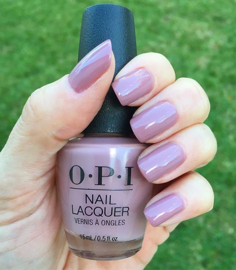 OPI - Tickle My France-y - dusty purple - mauve manicure Opi Mauve Colors Gel, Opi Mauve Pink Colors, Mauve Nail Color Opi, Opi Java Mauve, Opi Gel Manicure, Opi Gel Nail Colors, Lilac Nail Polish, Pompei Purple Opi, Mauve Nail Polish