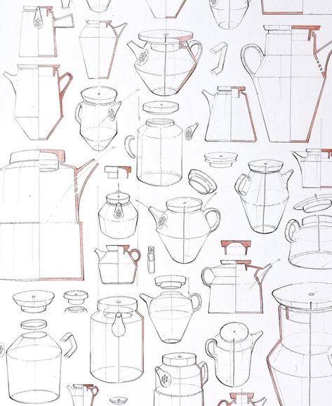 Exhibition Illustration, Florian Gadsby, Industrial Design Sketch, Bullet Journal School, Pottery Designs, Ceramic Design, Art Club, Clay Pottery, Design Sketch