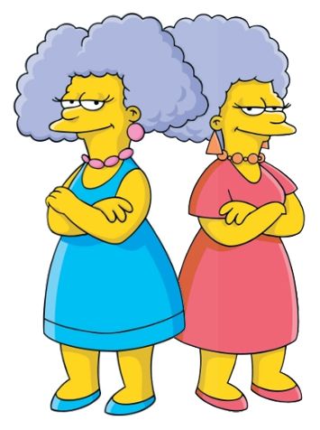 Patty & Selma Bouvier. Selma Bouvier, Simpsons Costumes, Group Halloween Costume Ideas, Rugrats Cartoon, Simpsons Tattoo, Simpsons Drawings, Simpsons Characters, Simpsons Art, Matt Groening