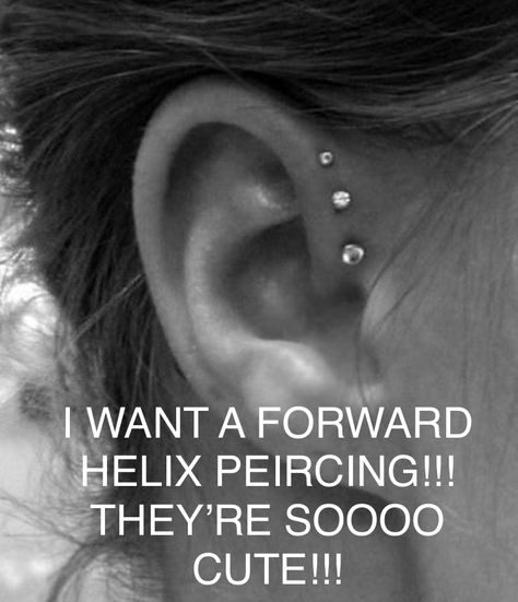 Dermal Placement Ideas, Tattoo Ideas Quotes, Triple Forward Helix, Ear Piercing Ideas, Forward Helix, Dermal Piercing, Piercing Ideas, Ear Piercing, Ideas Quotes