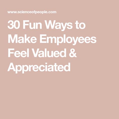 Ways To Appreciate Employees, How To Make Work Fun For Employees, Showing Appreciation At Work, How To Show Appreciation To Employees, Motivating Employees Ideas, Ways To Show Appreciation To Employees, Words Of Appreciation For Employees, How To Inspire Employees, Rehab Week Ideas