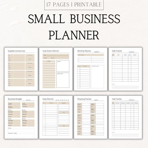 This undated small business planner is perfect for entrepreneurs who want to stay organized and on track. It includes everything you need to manage your business, from tracking your sales and expenses to creating a marketing plan. The planner is printable, so you can customize it to fit your needs.

Get organized and grow your business with this undated small business Business Plan Template Free Printables, Small Business Room Ideas, Small Business Planner Printables, Small Business Set Up, Small Business Planner Free Printables, Daily Business Planner, Business Daily Planner, Party Planner Business, Business Planner Organization