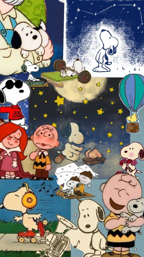 #peanuts #snoopy #cozy #wallpaper #background #winter #vintage Snoopy Iphone Wallpaper, Cozy Wallpaper, Background Winter, Winter Vintage, Peanuts Snoopy, Peanut, Iphone Wallpaper, Snoopy, Moon