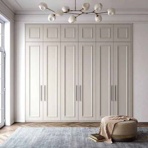 Closet Millwork, Modern Wardrobe Design, Bedroom Wardrobe Design, Bedroom Built In Wardrobe, Wardrobe Interior Design, Wall Closet, Wardrobe Design Bedroom, Classic Bedroom, Cupboard Design