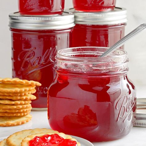 Wild Plum Jelly Wild Plum Jelly Recipe, Wild Plum Jelly, Watermelon Rind Preserves, Cherry Jam Recipes, Cranberry Jelly, Wild Plum, Plum Recipes, Pear Jam, Jelly Recipe