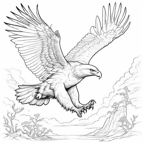 Hawk Coloring Page, Flying Eagle Drawing, Eagle Diving, Eagle Drawing Easy, Eagle Outline, Bald Eagle Art, Wood Burning Patterns Stencil, Eagle Drawing, Drawing Template