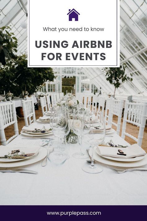 If you are planning an upcoming event and need a desirable location that is sure to attract attendees, consider the opportunity of using an Airbnb event space solution. Using Airbnb for your event space is possible by abiding by the owner's rules as well as any Airbnb policies in effect that are relevant to your booking. Keep reading to learn more. Small Event Ideas, Events To Host, Rooftop Wedding Reception, Event Space Rental, Wedding Dinner Party, Hosting Ideas, Airbnb Wedding, Party Things, Event Solutions