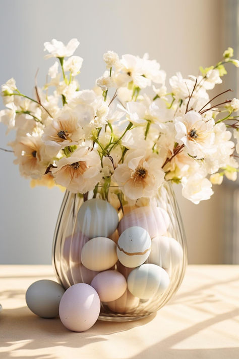 30+ Neutral Easter Decor Ideas to Bring Beauty to Your Home Easter House Decor Ideas, Easter Wedding Decorations, Minimal Easter Decor, Easter Decor Ideas For The Home, Easter Decorating Ideas For The Home, Easter House Decor, Classy Easter Decor, Neutral Easter Decor, Modern Easter Decor