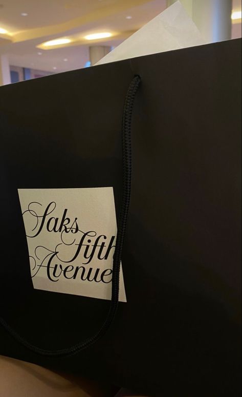 Saks Fifth Avenue Shopping Bag, Saks Fifth Avenue Aesthetic, Dancer Lifestyle, Luxury Birthday, Soft Life, Trading Charts, Coach Horse And Carriage Tote, Money And Happiness, Bags Aesthetic