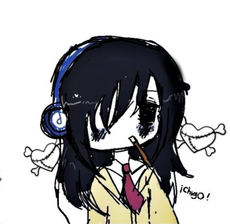 Kuroki Tomoko, Scene Pfp, Tomoko Kuroki, Good Anime, Anime To Watch, 2000s Anime, Cybergoth Anime, Emo Pfp, 2000s Emo