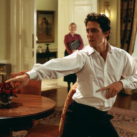 The Prime Minister - Hugh Grant in Love Actually (2003). Love Actually Movie, Love Actually 2003, Christmas Movie Trivia, Oompa Loompa, Hugh Grant, Colin Firth, Movie Facts, Love Actually, Keira Knightley