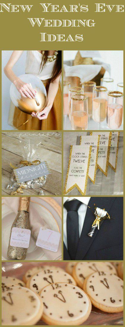 New Year's Eve Wedding Ideas New Years Wedding Ideas, New Years Eve Wedding Ideas, New Year's Eve Wedding, New Years Eve Wedding, New Years Wedding, Nye Wedding, New Years Eve Weddings, Wedding Winter, Ideas For Wedding