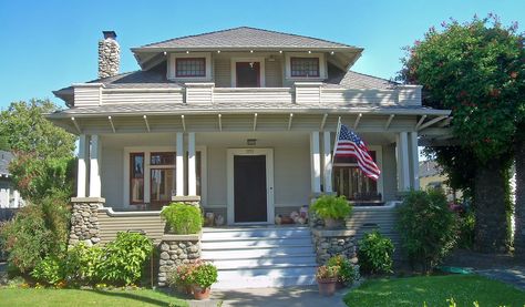 Hip Roof Cottage, Roof With Dormers, Second Story Addition, Craftsman Style Bungalow, Bungalow Cottage, Small Bedroom Remodel, Bungalow Homes, Craftsman Style House, Craftsman Style Home