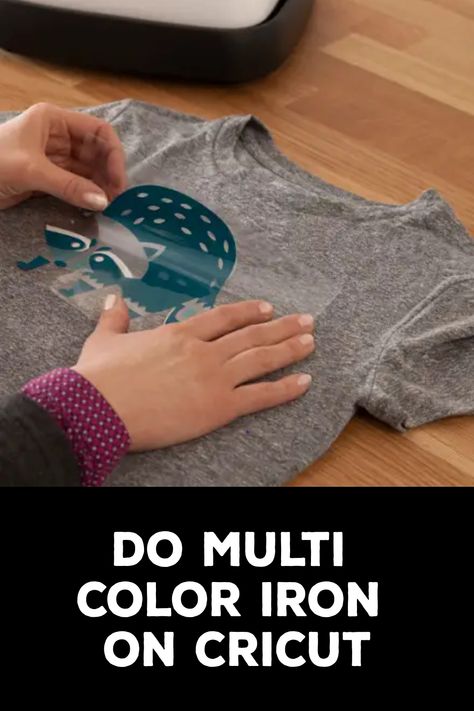 How to Do Multi Color Iron on Cricut Heat Press Projects, Diy Crafts To Do At Home, Iron On Cricut, Upcycled Home Decor, Cricut Designs, Diy Crafts To Do, Iron On Vinyl, Transfer Tape, Fun Activities For Kids