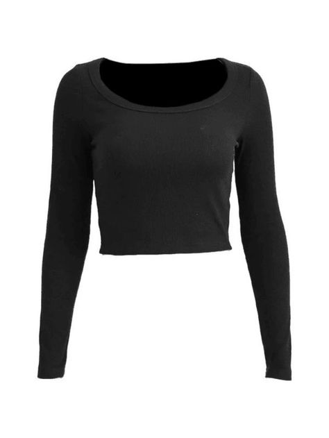 2023 Buy Solid Color Long Sleeve Knit Crop Top under US$17 in Sweaters Online Store. Free Shipping with US$69+. Check reviews and buy it today. Style: Casual/Street/Sweet/Y2K/Basics/Sexy Fabric Content: Cotton Blend Fit Type: Slim fit Neckline: Crew Neck #y2k #retro #aesthetic #backtoschool #backtoschooloutfits #firstdayofschooloutfit #fall #fallfashion #winter #streetstyle #outfits #ootd #trendyoutfits #fashionista #casualoutfits #knitting #crochet #knit #crop #cropped #longsleeve Goth Outfit, Black Long Sleeve Crop Top, Fall Wardrobe Essentials, Y2k Baby Tee, Cropped Tops, Knit Crop Top, Back To School Outfits, Knit Crop, Solid Tops