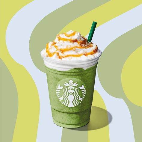 Starbucks Luck of the Matcha Crème Frappuccino High Protein Vegetables, Starbucks Matcha, Spring Menu, Starbucks Rewards, Shamrock Shake, Matcha Drink, Restaurant Dishes, Green Drinks, Caramel Syrup