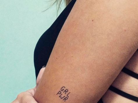 Feminism Tattoo, Nicole Guerriero, 42 Tattoo, Feminist Tattoo, Modern Feminism, Health Tattoo, Kathleen Lights, Tattoo Trend, Bff Tattoos