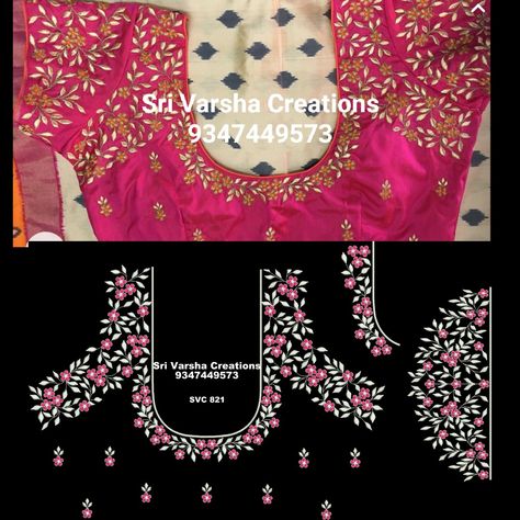 Full Work Blouse Designs Latest, Grand Embroidery Blouse Designs, Mission Embroidery Blouse Designs, Latest Computer Embroidery Design Blouses, Machine Embroidery Designs For Blouse, Exclusive Saree Blouse Designs, Shiva Angry, Machine Embroidery Designs Projects, Work Blouse Designs