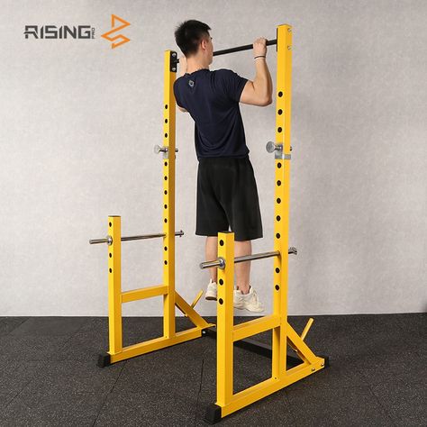 Diy Exercise Equipment, Gym Rack, Half Rack, Diy Home Gym, Weight Bench, Home Gym Design, Squat Rack, Weight Benches, Home Gym Equipment