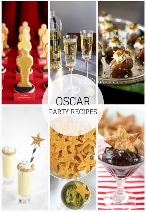 12 OSCAR PARTY RECIPES TO MAKE THIS SUNDAY, Pizzazzerie.com Oscar Themed Party Food, Hollywood Party Food, Oscar Party Food, Oscar Party Ideas, Oscar Theme, Oscar Food, Oscars Theme Party, Hollywood Food, Chocolate Dipping