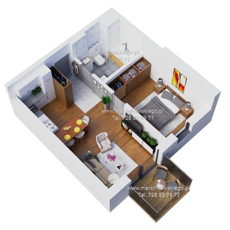 1bhk Layout, Korean Apartment Layout, Design Your House, Small Apartment Plans, Little House Plans, Small House Layout, Modern Small House Design, 3d Home Design, House Floor Design