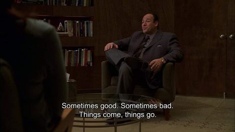 The Sopranos Quotes, Sopranos Quotes, Movie Captions, African History Truths, Inspirational Memes, The Sopranos, Tony Soprano, Movies Quotes Scene, Office Quotes