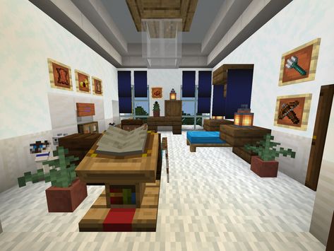 Minecraft Meeting Room Ideas, Minecraft Meeting Room, House Interior Minecraft, Meeting Room Ideas, Minecraft House Interior, Bedroom Ideas Minecraft, Interior Minecraft, House Interior Design Ideas, Minecraft House Ideas