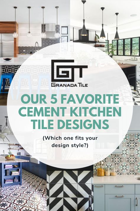 Match your #cementtile pattern with your style. Here are our favorite kitchen tile designs. Kitchen Tile Designs, Cement Tiles Kitchen, White Kitchen Wall Tiles, Cement Kitchen, Bold Kitchen, White Kitchen Tiles, Moorish Design, Tile Design Pattern, White Wall Tiles