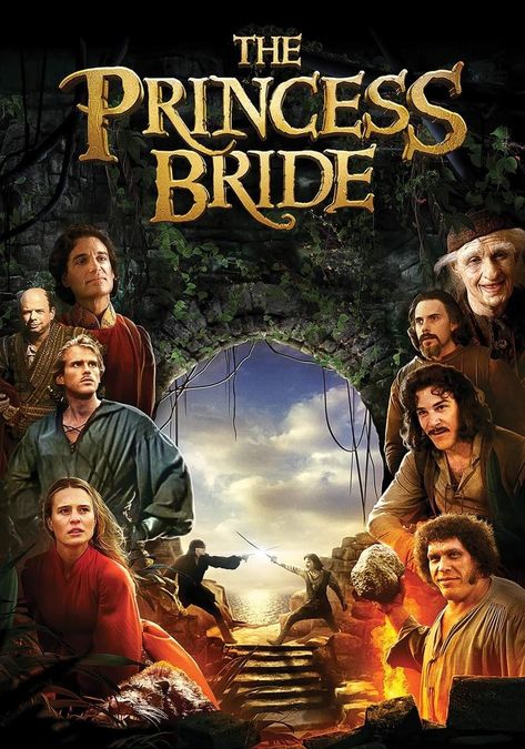 Princess Bride Movie Poster, Princess Bride Movie, The Princess Bride, Princess Bride, Fantasy Movies, Film Prints, The Princess, Dark Fantasy, Movie Poster