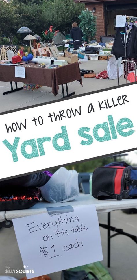 24 tips to throwing a killer yard sale Yard Sale Tips, Garage Sale Tips, Yard Sale Pricing, One Dollar Bill, Yard Sales, 20 Dollars, Thank Me Later, Diy Yard, One Dollar