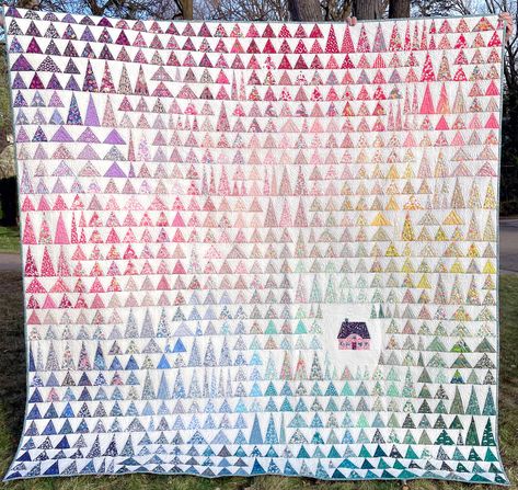 Fairytale Forest – DuckaDilly Forest Quilt, Fairytale Forest, Foundation Paper Piecing Patterns, Pink Cottage, Subscription Gifts, Block Of The Month, Paper Piecing Quilts, Paper Piecing Patterns, Foundation Paper Piecing