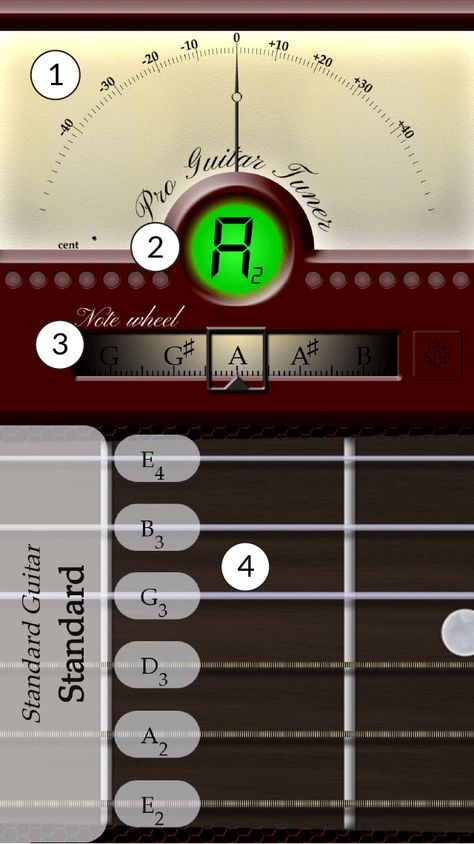 Guitar Tuner for iOS, iPhone & iPad App | ProGuitar Violin Family, Guitar Tuner, 12 String Guitar, Bass Ukulele, Tenor Ukulele, Guitar Tuners, Double Bass, Modern Music, Ipad App