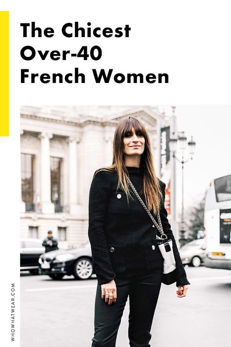 Proof that French women are just flawless—these stunning French fashion girls who just get more stylish with age. French Chic Fashion, French Lifestyle, French Women Style, Parisian Chic Style, Parisian Women, Style Français, French Girl Style, Paris Mode, Women Street