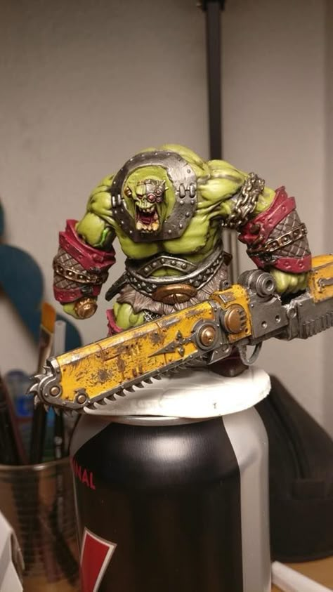 Orks 40k, 40k Warhammer, Sci Fi Miniatures, Warhammer 40k Figures, Warhammer Figures, Warhammer Paint, Game Workshop, Warhammer Models, Warhammer Art