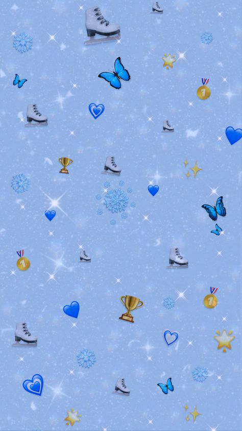 Figure Skating Backgrounds, Ice Skate Wallpaper, Figure Skating Wallpaper Iphone, Ice Skating Wallpaper Aesthetic, Figure Skating Wallpaper, Ice Skating Wallpaper, Skating Wallpaper, Skater Wallpaper, Emoji Wallpapers