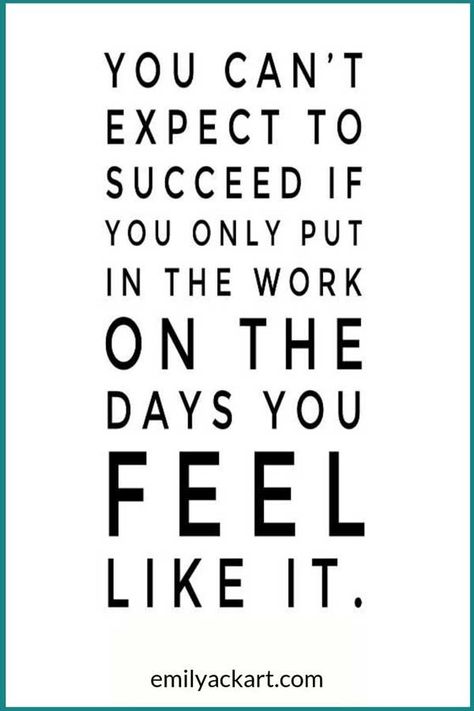 Motivational quote for success when you don't feel like exercising. Get inspiration to workout and reach your fitness goals. #motivation #quotes #success #fitness Quote For Success, Motivation Quotes Success, Achievement Quotes, Goals Motivation, Inspirational Quotes About Success, Quotes Success, Fitness Inspiration Quotes, Robert Kiyosaki, Quotes For Students