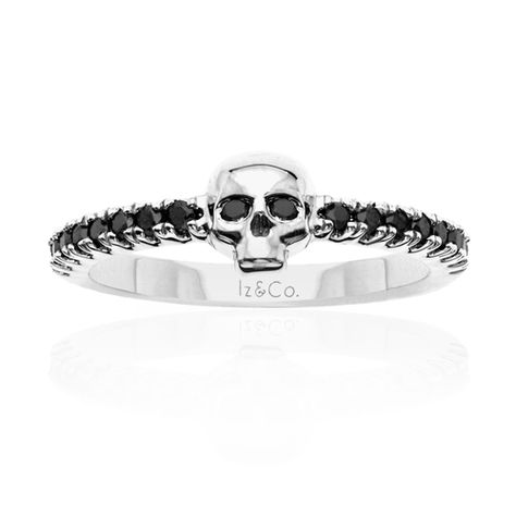 Batman Wedding Rings, Black Diamond Band, Rose Gold Oval Engagement Ring, Skull Wedding Ring, Skull Engagement Ring, Diamond Skull, Black Diamond Bands, Diamond Bridal Ring Sets, Gold Diamond Wedding Band