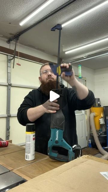 1M views · 35K likes | Christopher Powell on Instagram: "What do you get when you mix a clamp with a sawzall? #tools #paint #spraypaint #rattlecan #metalwork #woodwork #maker #makesomething #toolmakers #smarternotharder #worksmart #rustoleum #clamp #clamps" Work Smarter, Home Repairs, Spray Painting, Painting Tips, Woodworking Tools, Workbench, Wood Projects, Metal Working, Woodworking