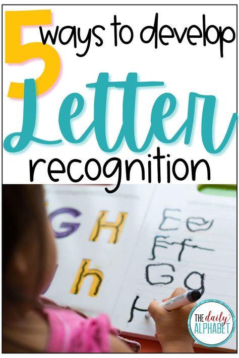 Letter Association Activities, Helping Kindergarteners Learn Letters, Small Group Letter Recognition Activities, Pre Kindergarten Letter Activities, Letter Review Activities Kindergarten, Kindergarten Letter Recognition Activities, Fun Way To Learn Letters, Teaching Letter Recognition Kindergarten, Science Of Reading Letter Recognition