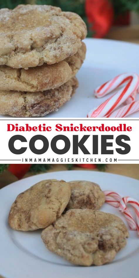 Enjoy Diabetic Snickerdoodle Cookies, a keto and low carb friendly treat! This Mexican food recipe is a perfect Thanksgiving dessert idea made with lard, stevia concentrated powder, almond flour, and coconut flour. Prepare it now and enjoy guilt-free sweetness! Keto Cream Cheese Snickerdoodle Cookies, Best Keto Cookies Recipes, Low Carb Snickerdoodle Cookies, Sugar Free Snickerdoodle Cookies, Cookie Recipes For Diabetics, Almond Flour Snickerdoodle Cookies, Christmas Cookies For Diabetics, Carbalose Recipes, Keto Snickerdoodle Cookies