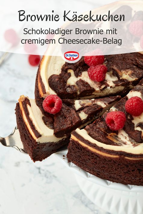 Saftiger schokoladiger Brownie vereinen sich mit cremigem Cheesecake-Belag und Himbeeren zu einer Kombination, der keiner widerstehen kann!

Dr. Oetker, Dr. Oetker Kuchen Rezepte, Brownies Rezept, Brownie Käsekuchen, Brownie Cheesecake, Brownie Käsekuchen mit Himbeeren Cheescake Brownies, Brownie Torte, Brownies Cheesecake, Hygge Home Decor, Cheesecake Brownie, Brownie Cheesecake, Cheesecake Brownies, Baking Sweets, Yummy Food Dessert