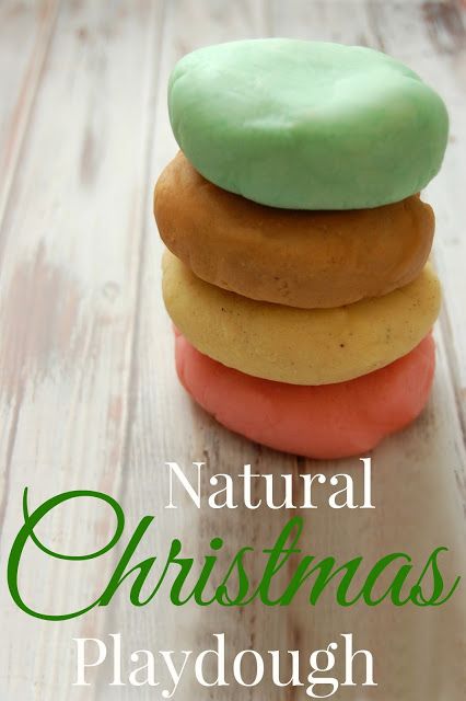 Winter Playdough, Christmas Playdough, Make Your Own Playdough, Natural Playdough, Crunchy Moms, Artificial Dyes, Mama Natural, Homemade Playdough, Natural Parenting