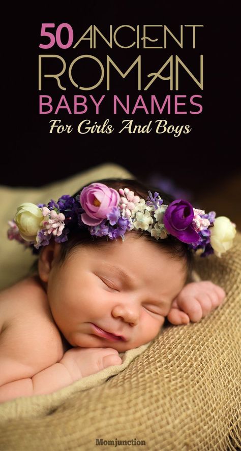 Many people still like giving their young 'uns a Roman name. Here are some famous Ancient Roman baby names for boys and girls. Check out the list! Roman Baby Names, Roman Names, Names For Girls, Names For Boys, Names Girl, Baby Boy Bedding, Baby Name List