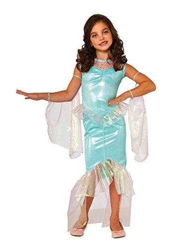 Rubies Costume Mermaid Deluxe Child Costume Medium >>> Learn more by visiting the image link. (Note:Amazon affiliate link) Mermaid Blue Dress, Green Fancy Dress, Girls Mermaid Costume, Halloween Kids Costumes Girls, Girl Halloween Costume, Pretty Mermaids, Classy Blouses, Costumes Dresses, Halloween Store