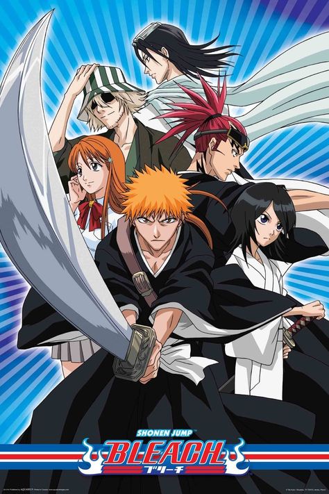 Top 10 Anime To Get You Started Bleach Movie, Watch Bleach, Bleach Figures, Abarai Renji, Soul Reaper, Kuchiki Byakuya, Urahara Kisuke, Rukia Bleach, Superhero Gifts