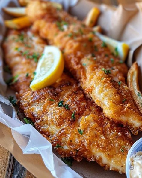 Fried Fish Fillet, Fried Cod Fish, Crispy Fried Fish, Fish Fried, Queens Food, Fish Fillets, Fried Fish Recipes, White Fish, Fish Fillet