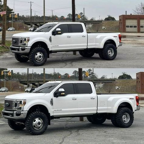 Gmc Dually Trucks, Bubba Truck, Ford Heavy Duty, F350 Dually, Diesel Pickup Trucks, Ford Diesel, Dually Trucks, Powerstroke Diesel, Ford F350