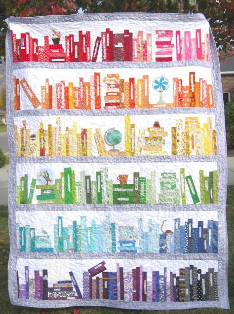 Crumb Quilt, Patchwork Inspiration, I Spy Quilt, Picnic Quilt, Rainbow Quilt, Reading Rainbow, Love Books, How To Finish A Quilt, Foundation Paper Piecing